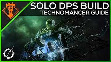 Outriders | Solo DPS Technomancer Build Guide (v1.0) + Endgame Challenge Tier 15 Gameplay