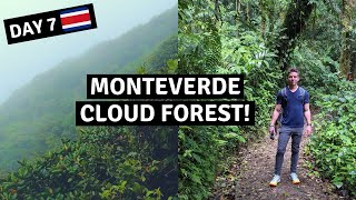 COSTA RICA ROAD TRIP 🇨🇷 Monteverde Cloud Forest Reserve | Vero and Justin (Travel vlog video)