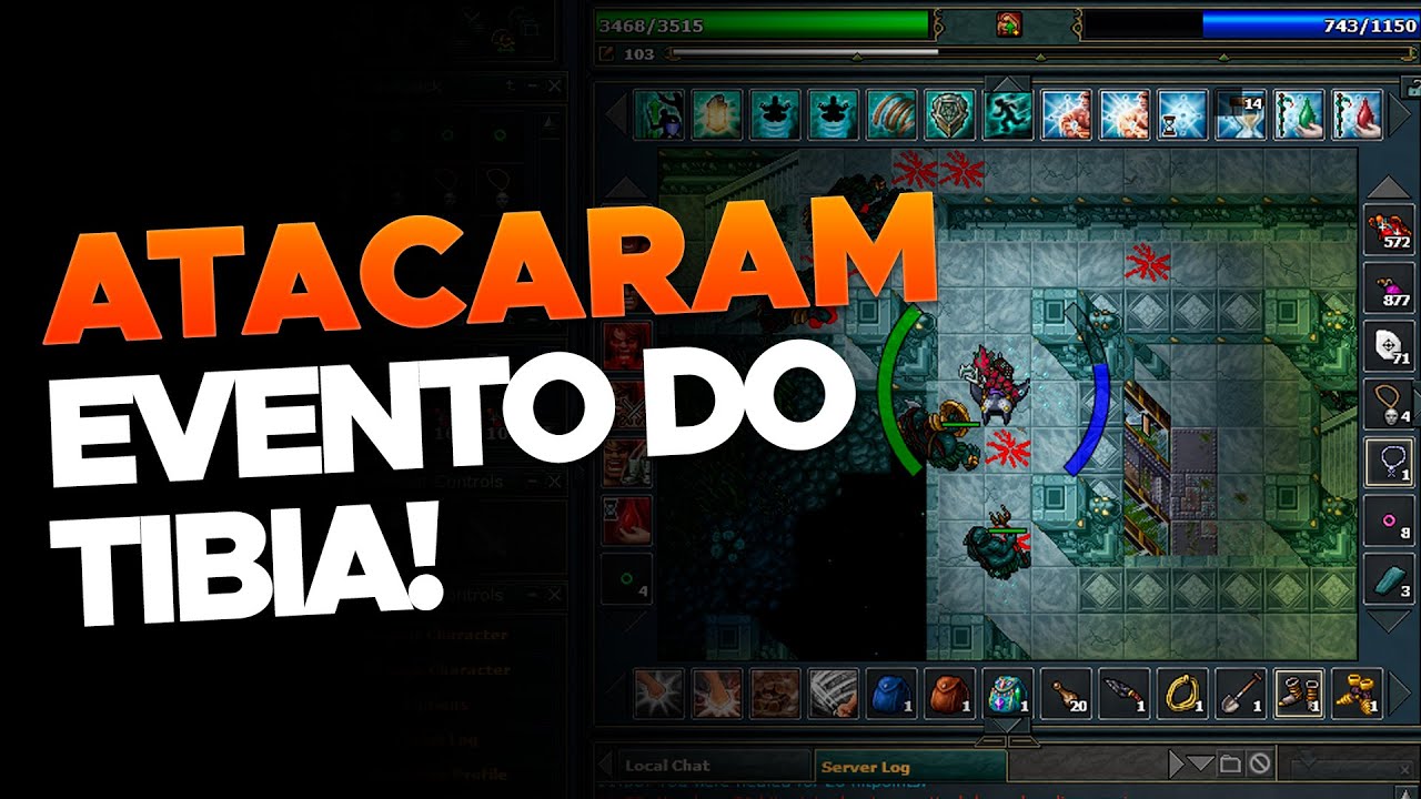 ZEUS REAGE: POST ATACANDO SERVER PRIVADO DE TIBIA! É PLAGIO FAZER UM ...