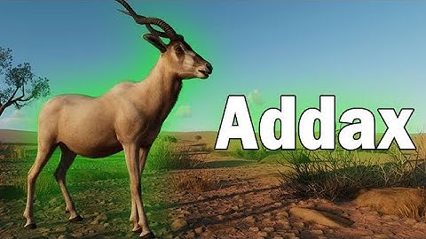 Planet Zoo A-Z: Addax
