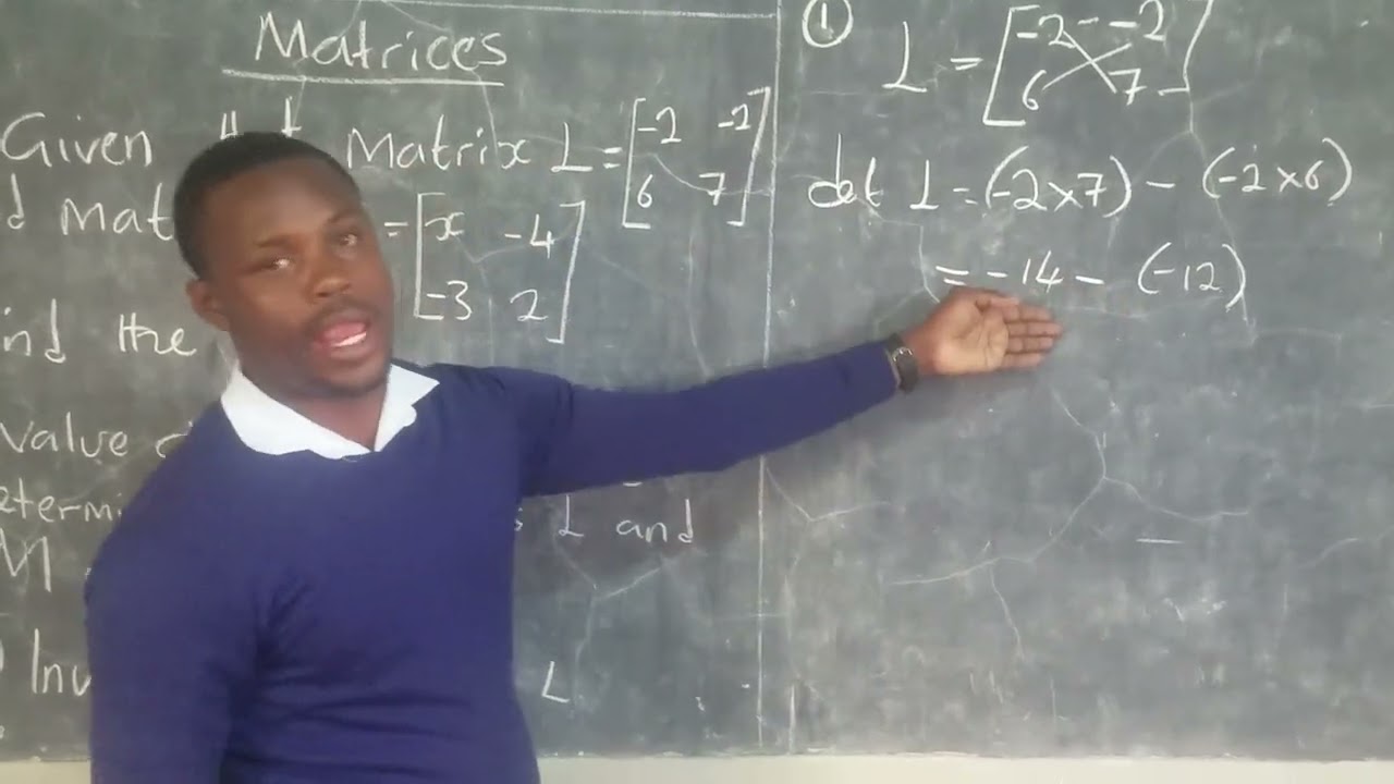 Mathematics paper 2025 matrix