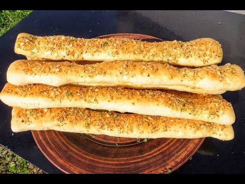 ⁣Самые вкусные сырно чесночные хлебные палочки / Рецепты Другой Кухни