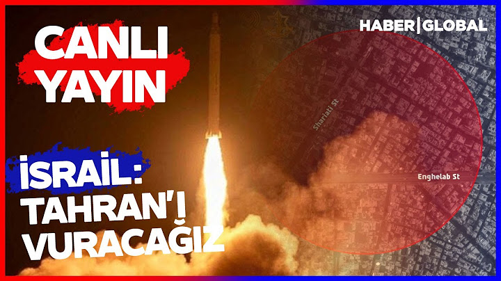 CANLI YAYIN: İsrail: Tahran'a Saldırı Olacak! İran'dan Son Görüntüler