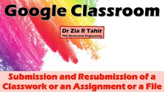 Google Classroom | Submission Assignment or Classwork | Resubmission Assignment | Replacing File screenshot 5