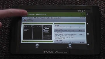 Hoe installeer je de android market op de archos 70 IT (werkt meestal ook met de 28/32/43/101)