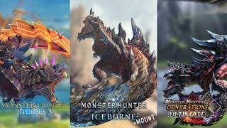 Scorching Blade  Glavenus  Mhst3  Mhwi mount  Mhgu Mashup