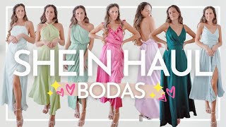 💖✨💒 Try-on HAUL SHEIN | 12 vestidos de invitada por menos de 30€ 💒💖 | Bodas, bautizos, comuniones