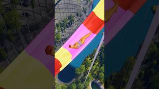 Could You Jump down it ? 😨🥺 #shorts #waterslide #waterpark Profile