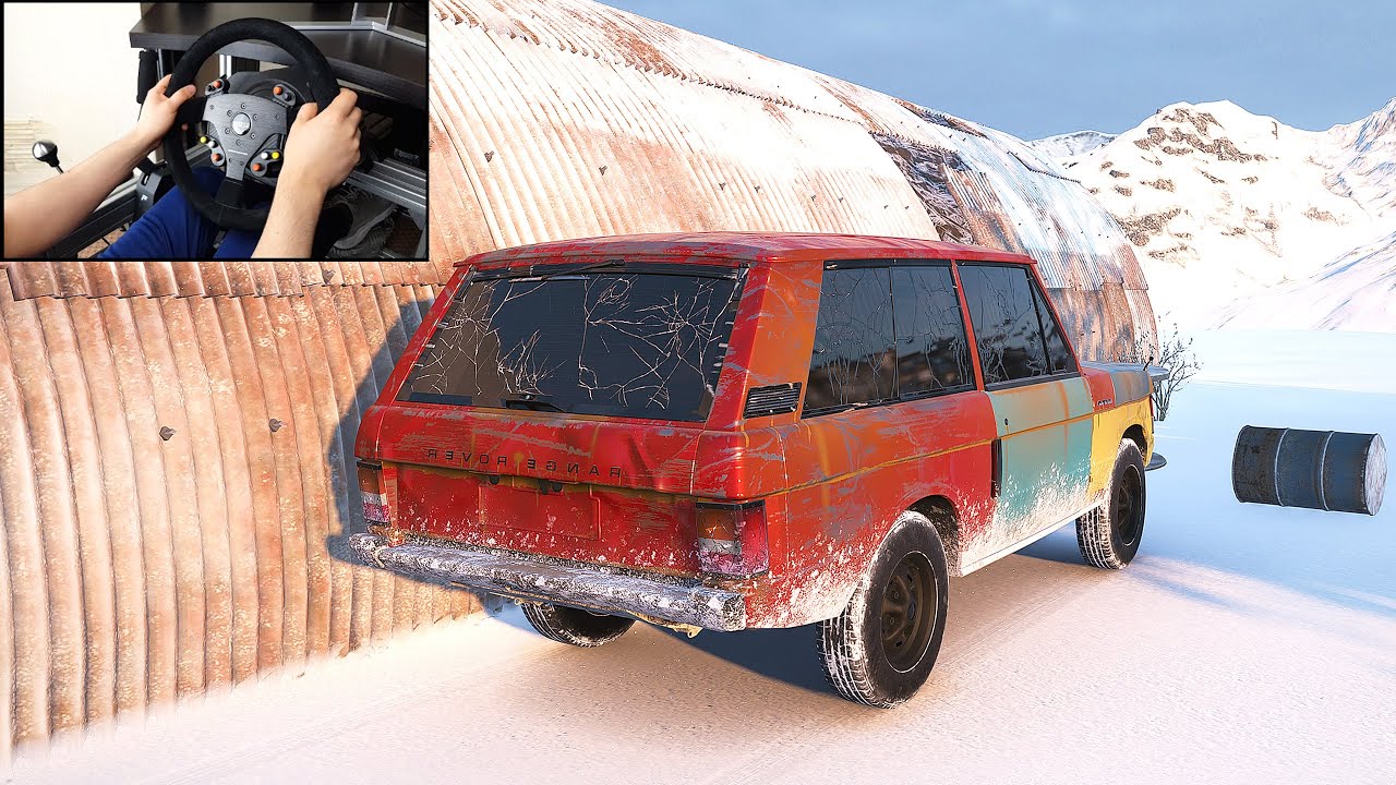 Rebuilding A 1973 Land Rover - Forza Horizon 4 (Steering Wheel + Shifter) Gameplay