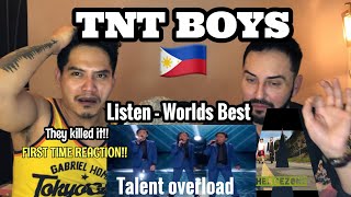 Singer Reacts| TNT Boys- Listen | World Best| First Time Reaction!!