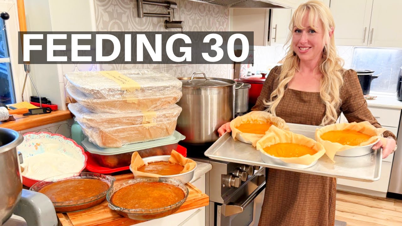 The Ultimate Made-from-Scratch Thanksgiving 2025 Dinner Prep Begins!!