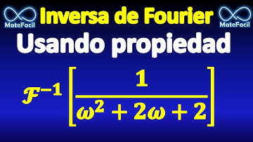 Transformada inversa de Fourier usando teorema de corrimiento