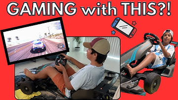 How to Turn a Segway GoKart Into a Nintendo Switch SIM Rig! (Insane Setup)