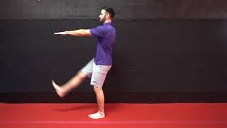 Dynamic Warmup exercise demonstration by Dr. Brian Fischer