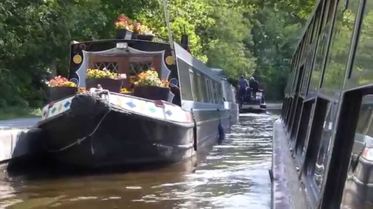 Llangollen Canal Boat Trip YouTube