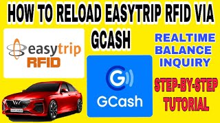 HOW TO RELOAD EASYTRIP RFID VIA GCASH | REAL-TIME RELOADING | ONLINE RELOAD screenshot 2