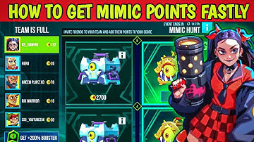 HOW TO COMPELETE MIMIC HUNT EVENT IN BULLET ECHO?