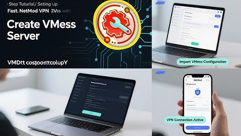 Create V2Ray VMess Server and Setup on NetMod VPN | Fast & Secure Internet Connection