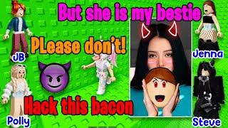 ‍ TEXT TO SPEECH ‍♀ My Mean Friend Hired Jenna To Steal My Account  Roblox Story