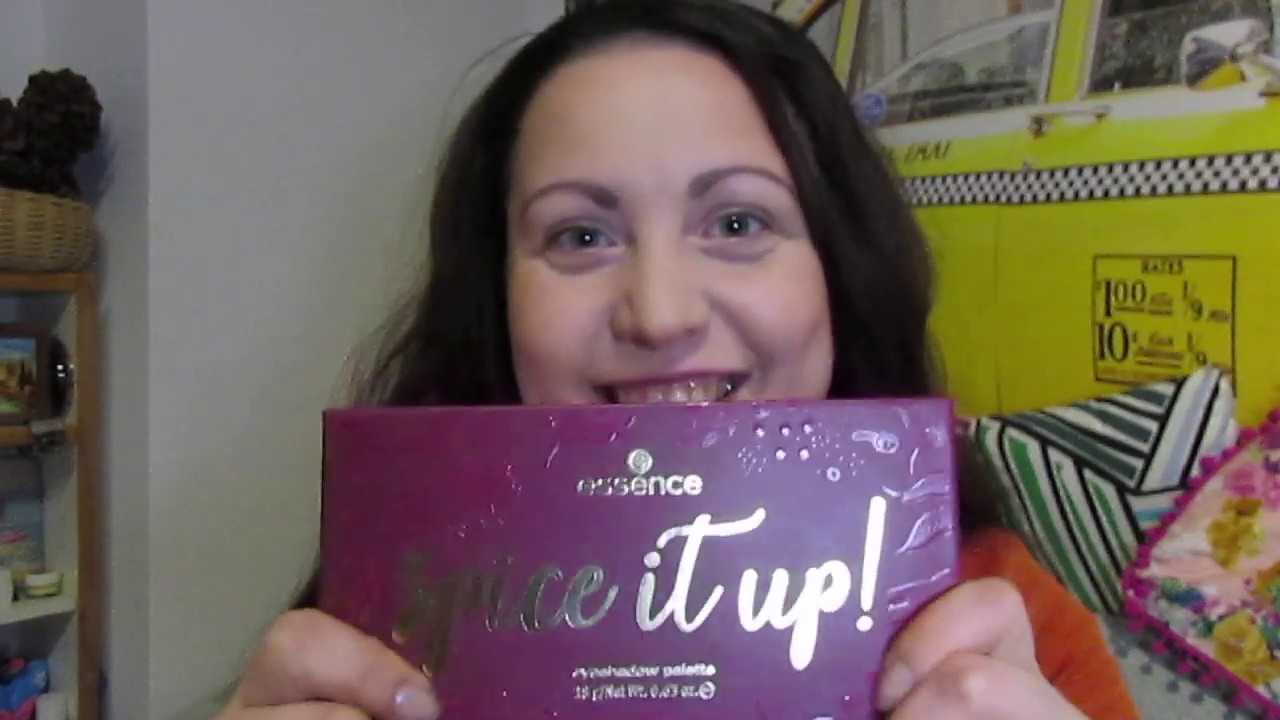 Макияж с палеткой *Spice it up* ESSENCE