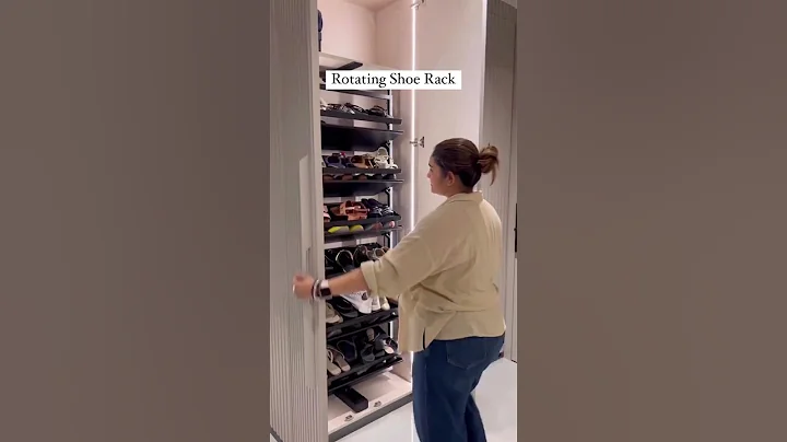 Rotating Shoe Rack | Stylish and easily accessible with 360 degree rotational feature