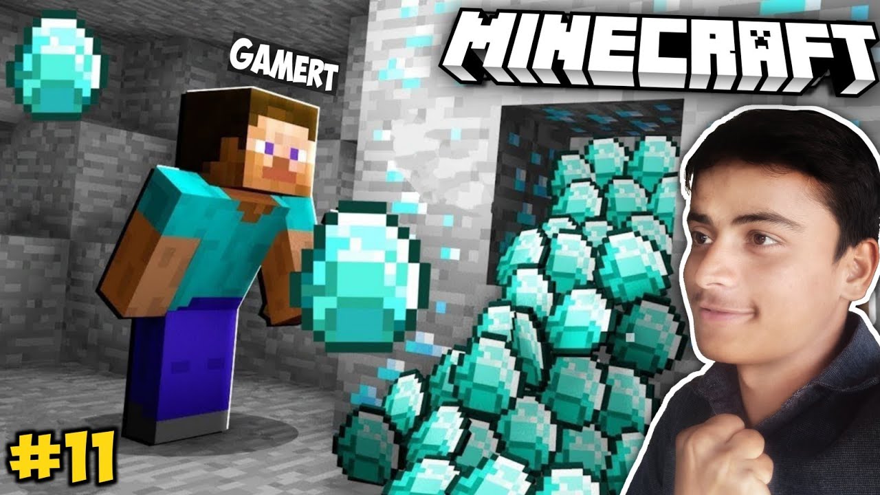I found more diamonds in minecraft survival series 1.20😍| Hindi ...
