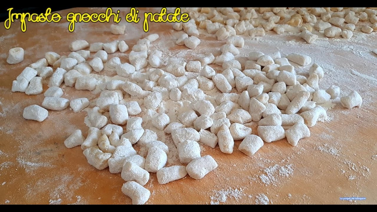 IMPASTO PER GNOCCHI DI PATATE YouTube