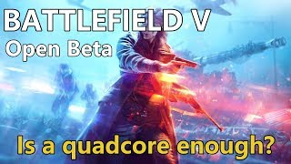 Battlefield V Open Beta i7-7700hq + 1060 3G - Is a quadcore enough?
The Battlefield V Open Beta is now open to everyone, even those who havent pre-ordered, and that means that its time for me to test the game to see how well it performs on my system.
After playing a few matches at the default graphical preset, ultra, I noted a few problems; Firstly the VRAM was maxing out intruding some stutter, secondly the framerate was constantly sub 60fps, and lastly, that the CPU usage was extremely high.
After switching to the lowest preset and disabling Vsync, while I noted an improvement to both stuttering and framerate, the CPU usage climbed along with it- To the point where I would consider this games performance to be bottlenecked by a 4 core 8 thread CPU. Meaning that while obtaining 60fps with this hardware is possible, it can still dip into the 50s.
CPU load seems higher than with Battlefield 1, and other Battlefield titles for that matter. A faster quadcore CPU might fair better than the i7-7700hq @ 3.4GHz, but I would say that, at least in the mobile space, a good 8th generation hex core system should fair much better with this title.
Settings:
DX11, Motion Blur at ~20%, 1080p (100% Render Scale), Vsync Off, Low Preset.
Social Media & Such
http://www.facebook.com/Jackjt8
https://twitter.com/jackjt8
https://www.twitch.tv/jackjt8
Specs
MSI GE62VR 7RF
i7-7700hq 2.8GHz (3.4GHz all core turbo)
16GB 2400MHz DDR4
GTX 1060 3GB
1080p57@50mbps (OBS wont hook and Shadowplay has a 57fps bug) encoded at 2160p60@60mbps to maintain quality. Battlefield V Open Beta i7-7700hq + 1060 3G - Is a quadcore enough?