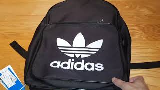 Adidas Classic Trefoil Black Bag Unboxing And Review - YouTube