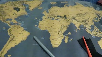 Scratch off World Map Review