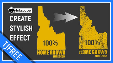 Inkscape Grunge Effect