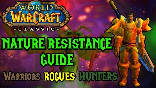 WOW Classic - Nature Resistance guide for Warriors, Rogues \& Hunters for AQ40 (Ahn'Qiraj)
