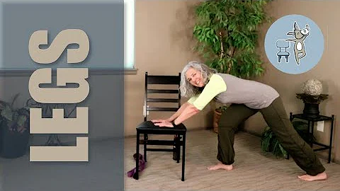 Chair Yoga - Yoga for Legs - 30 Minutes Some Seate...