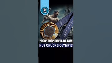 Sự thật về kim loại của tháp Eiffel có trong huy chương Olympic 2024 | Kiến Sĩ #shorts #kiếnsĩ