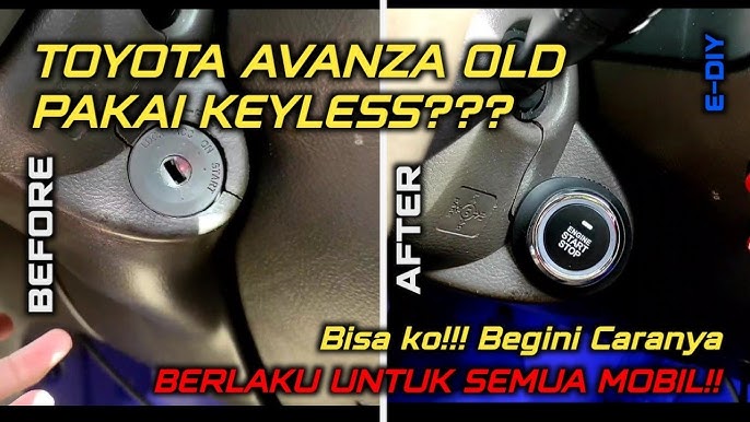 Pasang Keyless Start Stop Engine Smartphone Innova 