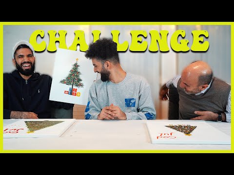 Målarchallenge med familljen! - VEM ÄR BÄST?