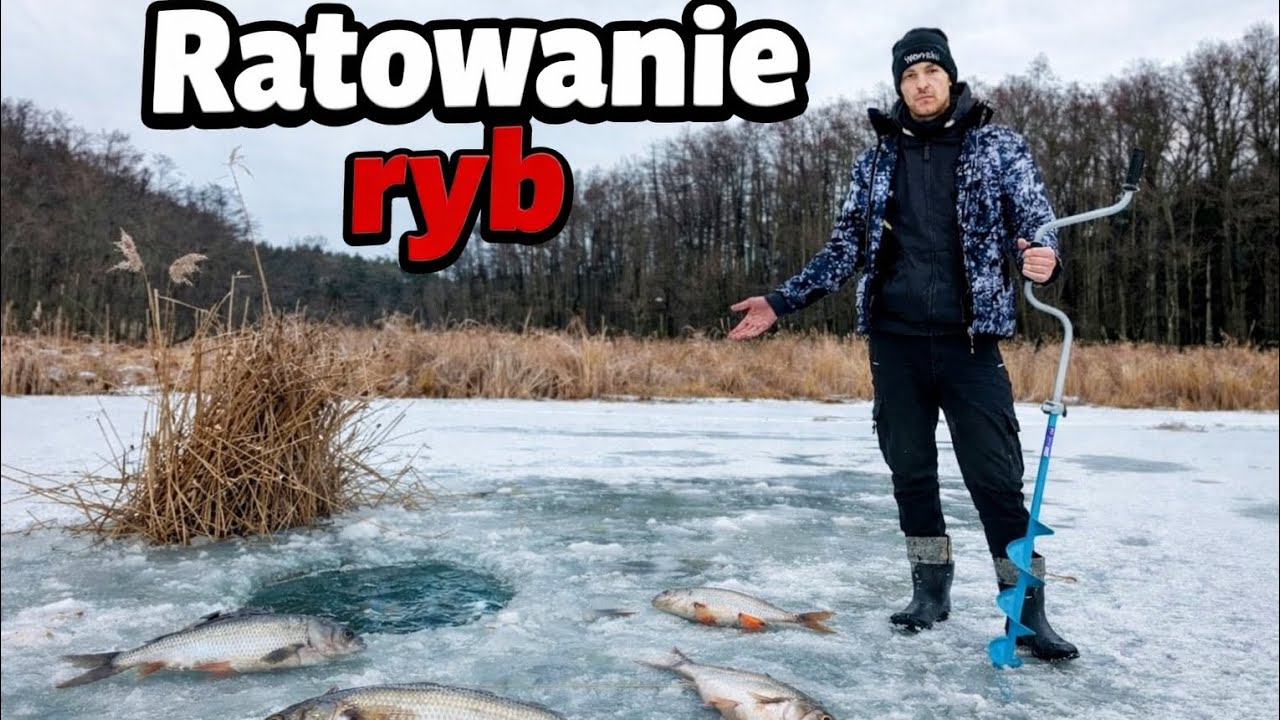  AKCJA RATUNKOWA 😀  ryby się duszą przyducha 😭