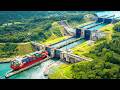 How Gigantic Ships Cross the Panama Canal