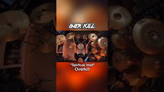 ?Drum Cover of Spiritual Void by Overkill shorts drumcover drums metal heavymetal