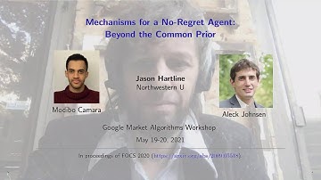 Mechanisms for a No-regret Agent: Beyond the Common Prior