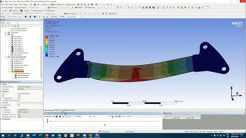 ☑️ Viga de elevación - Ansys workbench