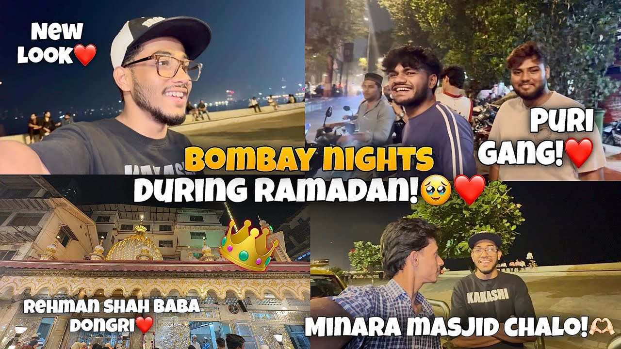 Humlog Gaye Dekhne Bombay Market Ramadan Mai🔥✨ | Nightout In Ramadan!🥹❤️ | Alirehanvlogs