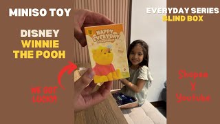 Unboxing MINISO TOY TOY Disney Winnie the Pooh Happy Everyday Series Blind Box