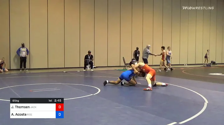 65 Kg Consolation Jack Thomsen Jackrabbit Wrestlin...