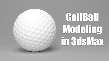 Golf Ball Modeling in 3dsMax [ Tutorial ]