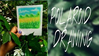 Polaroid Drawing|Polaroid Art |Polaroid art for beginners