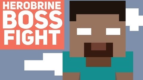 Minecraft - Herobrine Boss Fight | Only One Command No Mods