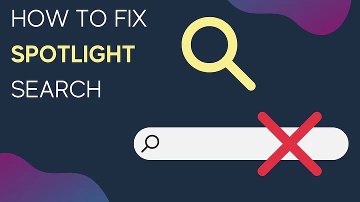How to fix Spotlight Search results? Finder search not finding all files