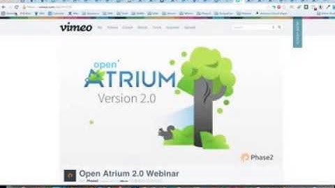 Open Atrium Developer