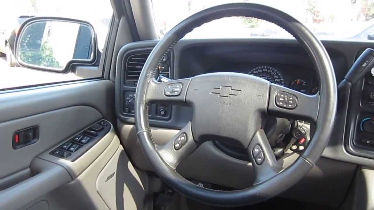 2004 Chevrolet Tahoe Black Stock M1306411 Interior